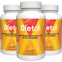 Produktbild von Dietoll Kapseln vegan ohne Zusatzstoffe 180 Stück