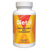 Produktbild von Dietoll Kapseln vegan ohne Zusatzstoffe 60 Stück