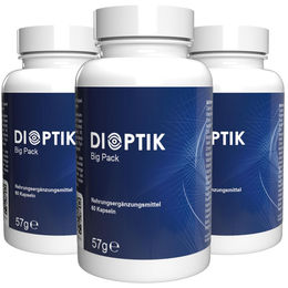 Dioptik Kapseln vegan 180 Stück 3er Pack – Bild 1 von 3