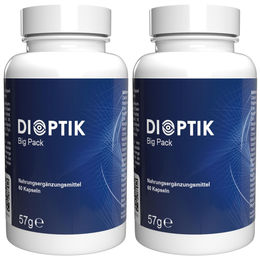 Dioptik Kapseln vegan ohne Zusatzstoffe 120 Stück – Bild 1 von 3