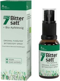 doc nature's BIO Bittersatt Spray mit Kräuter-Komplex und Bio-Apfelessig, alkoholfrei, 30 ml – Bild 1 von 4