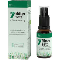 Produktbild von doc nature's BIO Bittersatt Spray mit Kräuter-Komplex und Bio-Apfelessig, alkoholfrei, 30 ml