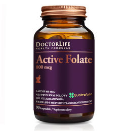 Doctor Life Folsäure 800mcg Kapseln für Frauen, Schwangere und Stillende 90 Stück – Bild 1 von 1