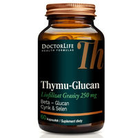 Produktbild von Doctor Life Thymu-Glucan mit Beta-Glucan, Zink und Selen, 60 Kapseln
