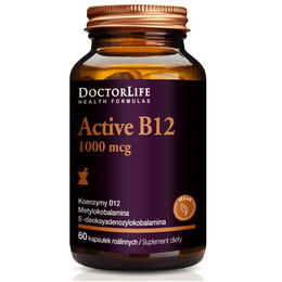 Doctor Life Vitamin B12 Methylcobalamin Kapseln vegan für Erwachsene 60 Stück – Bild 1 von 1