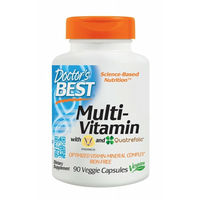 Produktbild von Doctor's Best Multi-Vitamin Vitamine und Mineralien Vegan 90 Kapseln