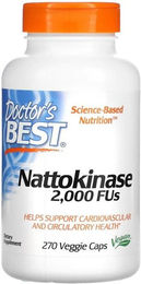 Doctor's Best Nattokinase 2.000 FU vegetarische Kapseln – Bild 1 von 1