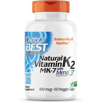 Produktbild von Doctor's Best Vitamin K2 MK-7 mit MenaQ7 Kapseln vegan