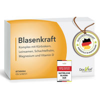 Produktbild von DocVital Blasenkraft Tabletten hochdosiert vegetarisch glutenfrei laktosefrei 60 Stück