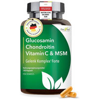 Produktbild von DocVital Glucosamin Chondroitin MSM Kapseln hochdosiert mit Hyaluronsäure ohne Zusatzstoffe