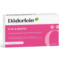Produktbild von DÖDERLEIN P-M-S Biotic Laktobazillen und Mönchspfeffer Kapseln vegan und glutenfrei für Frauen