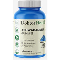 Produktbild von Doktor Health Ashwagandha Gummis Vegan Ohne Gelatine Glutenfrei