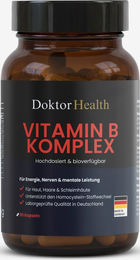 Doktor Health B-Komplex Anti-Stress-Komplex Kapseln vegan ohne Zusatzstoffe – Bild 1 von 3