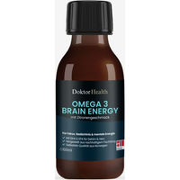 Produktbild von Doktor Health Omega 3 Brain Energy 1500 mg flüssig ohne Zusatzstoffe für Kinder und Senioren
