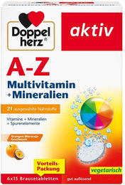 Doppelherz A-Z Multivitamin und Mineralien Brausetabletten – Bild 1 von 1