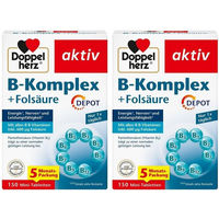 Produktbild von Doppelherz aktiv B-Komplex + Folsäure DEPOT Tabletten