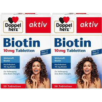 Produktbild von Doppelherz aktiv Biotin 10 mg Tabletten für Schwangere und Stillende