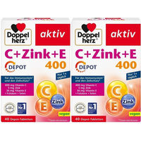 Produktbild von Doppelherz aktiv C + Zink + E 400 DEPOT Tabletten mit Ascorbinsäure