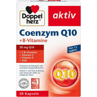 Produktbild von Doppelherz aktiv Coenzym Q10 mit Ubiquinon und B-Vitaminen Kapseln 30 Stück