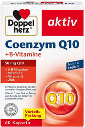 Doppelherz aktiv Coenzym Q10 mit Ubiquinon und B-Vitaminen Kapseln 60 Stück – Bild 1 von 2