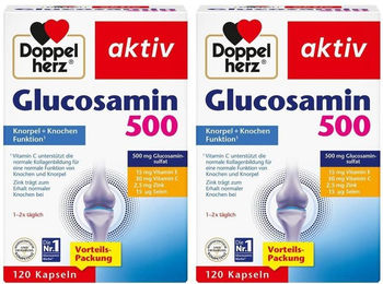 Doppelherz aktiv Glucosamin 500 Kapseln – Bild 1 von 2
