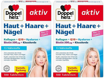 Doppelherz aktiv Haut Haare Nägel Beauty-Kollagen-Kombi Tabletten – Bild 1 von 1