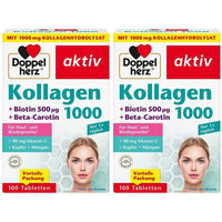 Produktbild von Doppelherz aktiv Kollagen 1000 + Biotin Tabletten