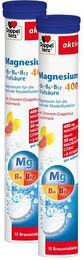 Doppelherz aktiv Magnesium 400 mg mit B1, B6, B12 und Folsäure Brausetabletten für Erwachsene – Bild 1 von 1