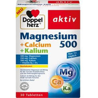 Produktbild von Doppelherz aktiv Magnesium 500 mit Calcium und Kalium Tabletten