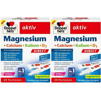 Produktbild von Doppelherz aktiv Magnesium Calcium Kalium D3 DIRECT Pulver