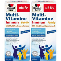 Produktbild von Doppelherz aktiv Multi-Vitamine Immun Flüssig für Kinder und Erwachsene