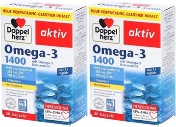 Doppelherz aktiv Omega-3 Kapseln für Erwachsene – Bild 1 von 1