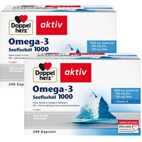 Produktbild von Doppelherz aktiv Omega-3 Seefischöl 1000 Kapseln