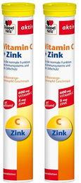 Doppelherz aktiv Vitamin C und Zink Brausetabletten mit Ascorbinsäure – Bild 1 von 1