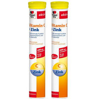 Produktbild von Doppelherz aktiv Vitamin C und Zink Brausetabletten mit Ascorbinsäure