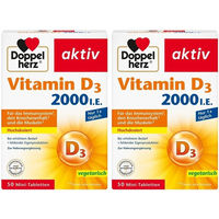 Produktbild von Doppelherz aktiv Vitamin D3 2000 I.E. Tabletten