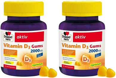 Doppelherz Aktiv Vitamin D3 2000 IE Gummis – Bild 1 von 1