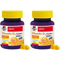 Produktbild von Doppelherz Aktiv Vitamin D3 2000 IE Gummis