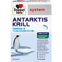 Produktbild von Doppelherz Antarktis Krill Kapseln 60 Stück laktosefrei und glutenfrei