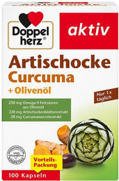 Doppelherz Artischocke Curcuma Olivenöl Kapseln 100 Stück – Bild 1 von 2