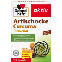 Produktbild von Doppelherz Artischocke Curcuma Olivenöl Kapseln 100 Stück
