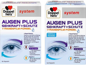 Doppelherz Augen Plus Kapseln mit Vitamin-Kombination – Bild 1 von 1