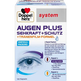 Doppelherz Augen Plus mit Vitamin A Kapseln 120 Stück – Bild 1 von 1