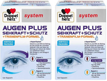 Doppelherz Augen Plus Sehkraft Schutz System Kapseln 240 Stück – Bild 1 von 1