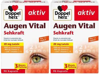 Doppelherz Augen Vital Sehkraft Vitamin-Kombination Kapseln 180 Stück – Bild 1 von 1