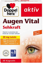 Doppelherz Augen Vital Sehkraft Vitamin-Kombination Kapseln 30 Stück – Bild 1 von 2