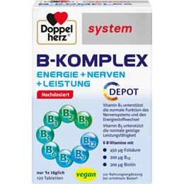 Doppelherz B-Komplex system Tabletten 120 Stück – Bild 1 von 1