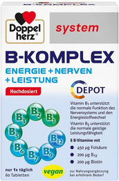 Doppelherz B-Komplex system Tabletten 60 Stück – Bild 1 von 1