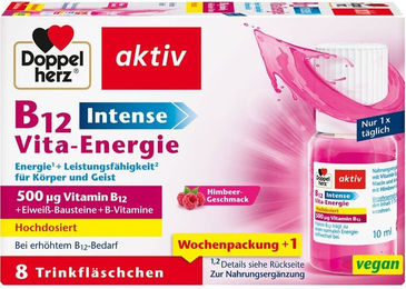 Doppelherz B12 Intense Vita-Energie B-Komplex Flüssig – Bild 1 von 3