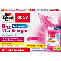 Produktbild von Doppelherz B12 Intense Vita-Energie Vitamin B12 Flüssig 8 Flaschen